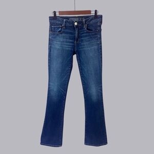 American Eagle Skinny Kick Jeans Stretch Jeans Blue